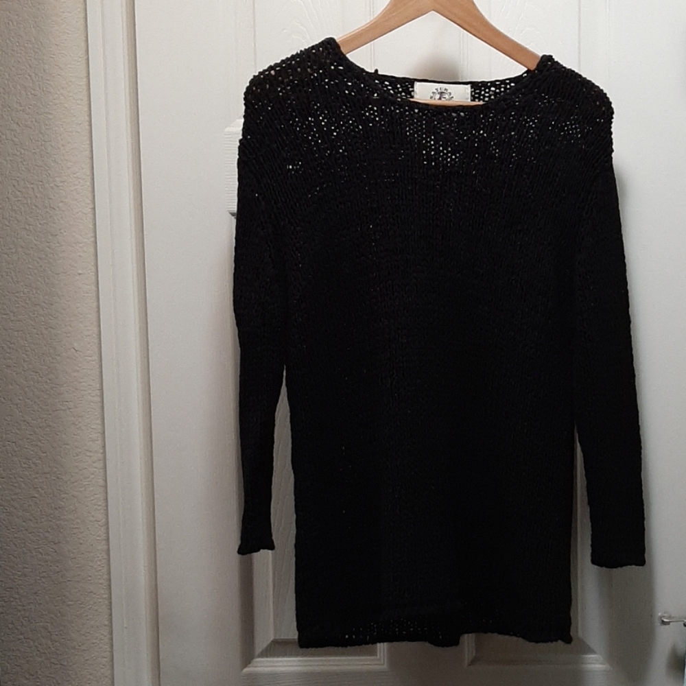 Waffle sweater